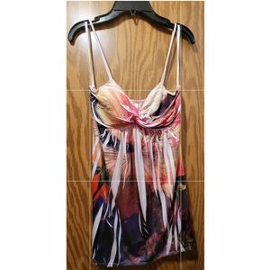 Rue21 Spaghetti strap multicolor shirt